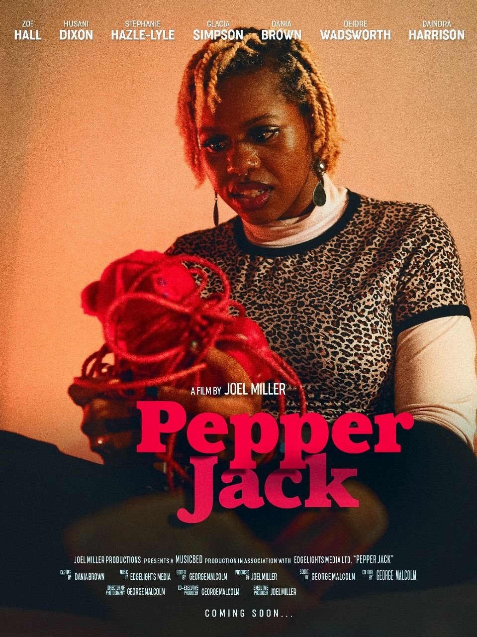Poster for Pepper Jack (2025), a short film by Joel Miller with cinematography by George Malcolm Walker